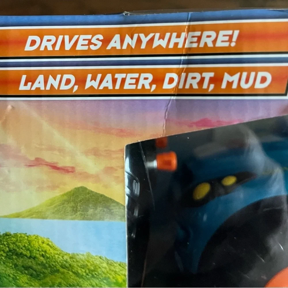 NEW Amphibious Remote Control Car Monster Truck Toy OPEN BOX